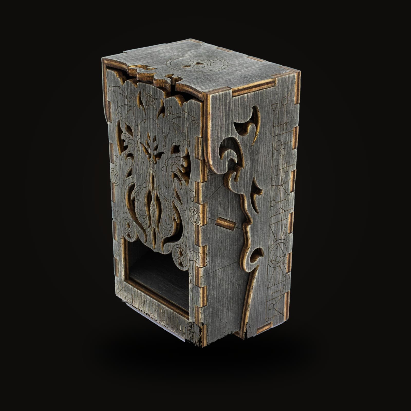 When Your Cthulhu Dice Tower Has to Match Your Lighter