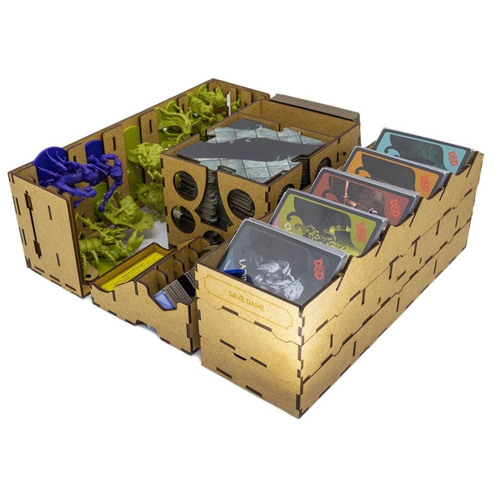 Organizer for D&D Dungeon of the Mad Mage Boardgame, board game insert, Dungeons and Dragons, gift for board gamers Supporting Image 2