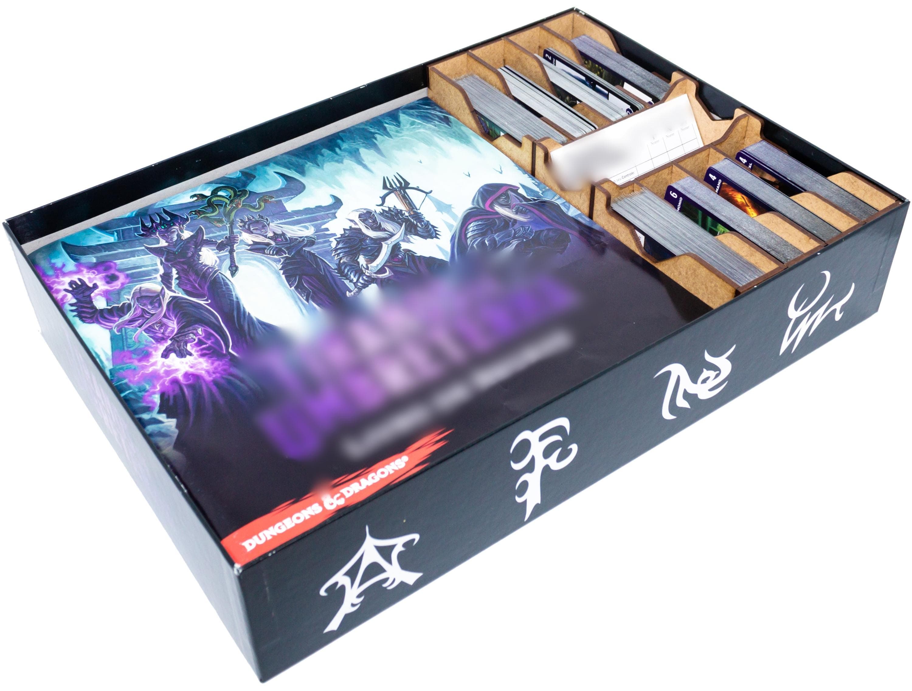 Organizer for D&D Tyrants of the Underdark 1st Edition + Aberrations and Undead Expansion, Tyrants Insert, Gaming Gift Supporting Image 3